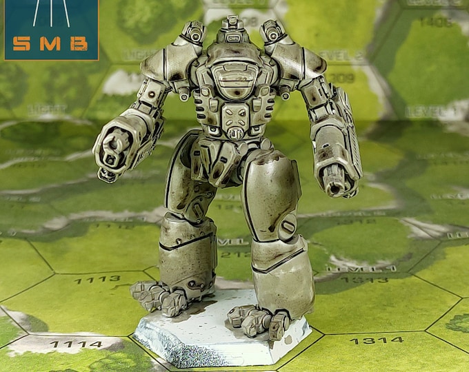 Cerberus - SirMortimerBombito Sculpt | American Mecha | Compatible with BT and other 6mm Tabletop Wargames