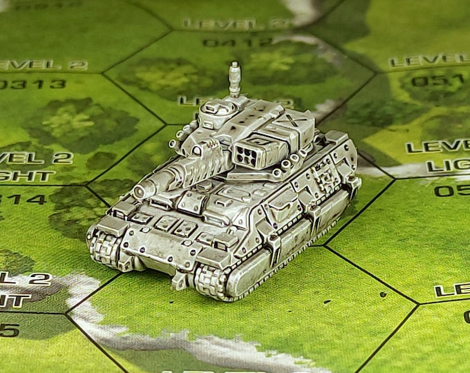 Battletech Miniatures - Myrmidon Tank - SirMortimerBombito Sculpt