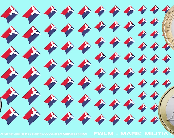 Free Worlds League - Marik Militia Brigade | Premium Decals for BattleTech / Mechwarrior / Alpha Strike