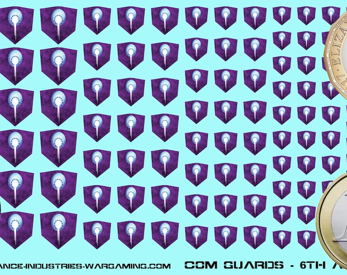 Comstar - Com Guards 6th Army (Tukayyid) | Premium Decals for BattleTech / Mechwarrior / Alpha Strike