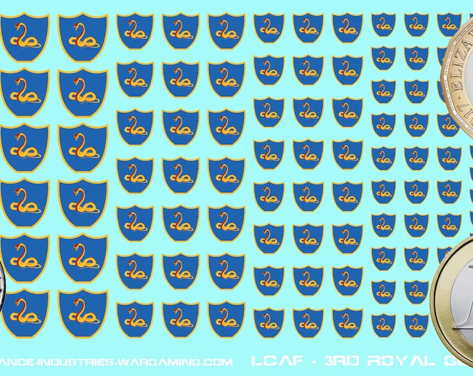 Lyran Commonwealth - Royal Guards - 3rd Royal Guards | Premium Decals for BattleTech / Mechwarrior / Alpha Strike