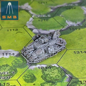 JES I Taktischer Raketenträger | SirMortimer Bombito | Amerikanischer Mecha | Kompatibel mit BT und anderen 6 mm Tabletop Wargames