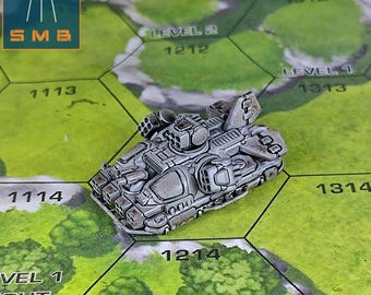 JES I Tactical Missile Carrier - SirMortimerBombito Sculpt | American Mecha | Compatible with BattleTech and Alpha Strike