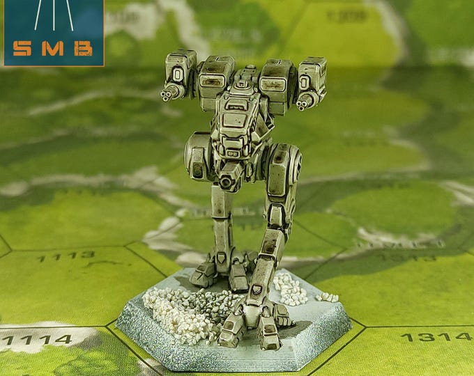 Locust LCT-1V - SirMortimerBombito Sculpt | American Mecha | Compatible with Battletech