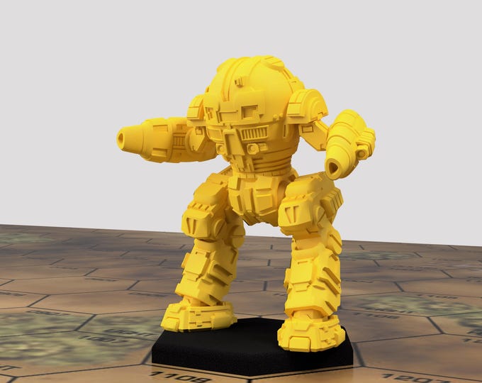 Flashman - PMW Sculpt - Multiple Variants | American Mecha | Compatible with BT and other 6mm Tabletop Wargames