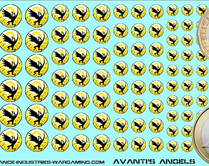 Mercenaries - Avanti's Angels | Premium Decals for BattleTech / Mechwarrior / Alpha Strike