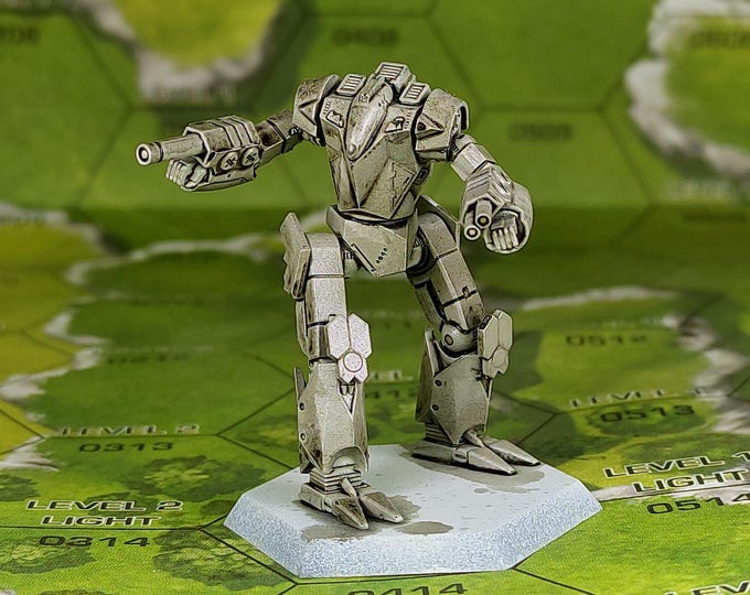 Spector - SirMortimerBombito Sculpt | American Mecha | Compatible with BT and other 6mm Tabletop Wargames