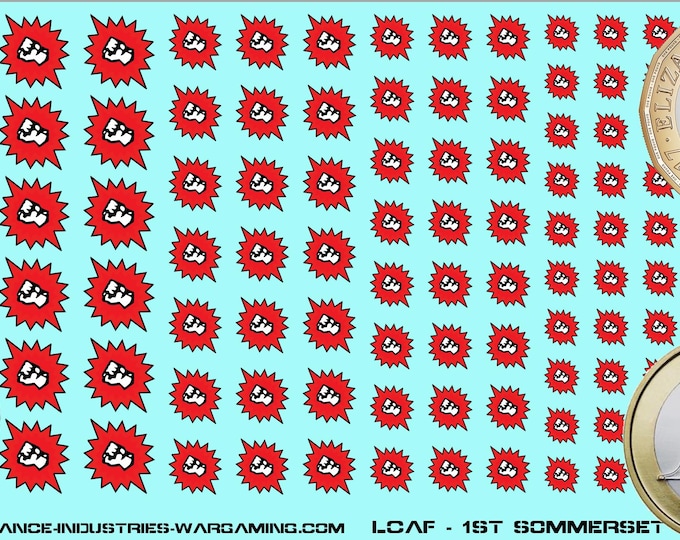 Lyran Commonwealth - 1st Somerset Strikers | Premium Decals for BattleTech / Mechwarrior / Alpha Strike