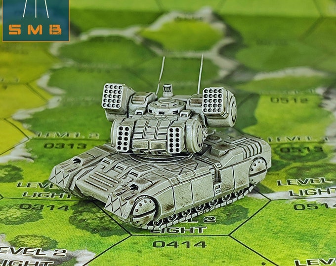 Ontos Heavy Tank (LRM Version) - SirMortimerBombito Sculpt | American Mecha | Compatible with Battletech