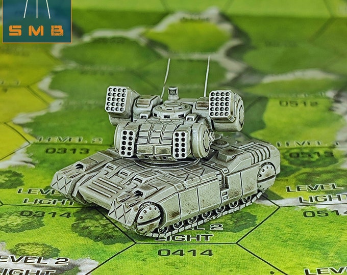 Ontos Heavy Tank (LRM Version) - SirMortimerBombito Sculpt | Compatible with BT/American Mecha and other tabletop games