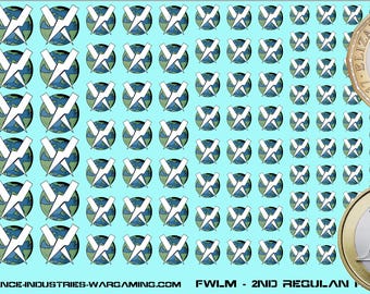 Free Worlds League - Regulan Hussars - 2nd Regulan Hussars | Premium Decals for BattleTech / Mechwarrior / Alpha Strike