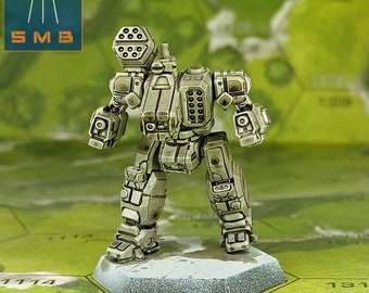 Hellspawn - SirMortimerBombito Sculpt | American Mecha | Compatible with BT and other 6mm Tabletop Wargames