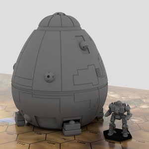 Excalibur - Mapscale Military Dropship | DIW Exclusive | American Mecha | Compatible with BT and other 6mm Tabletop Wargames