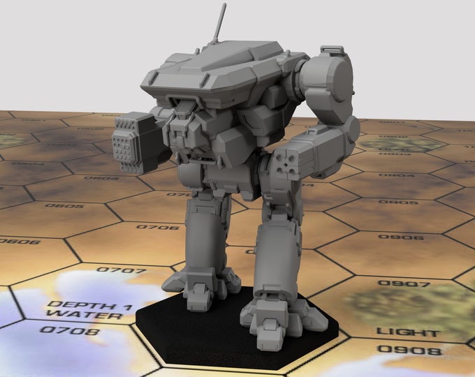 Warhawk WHK-K Kasai | Special Variant by Syllogy | American Mecha | Compatible with BT and other 6mm Tabletop Wargames