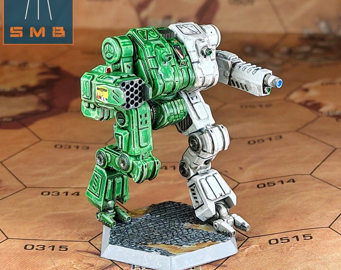 Thanatos TNS-4S - SirMortimerBombito Sculpt | American Mecha | Compatible with Battletech