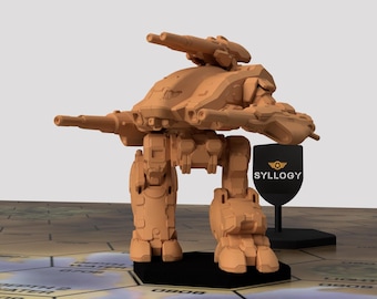 Behemoth BNH-6H "Zed's"  | Special Variant by Syllogy | American Mecha | Compatible with BT and other 6mm Tabletop Wargames