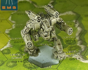 Blood Asp Prime - SirMortimerBombito Sculpt | American Mecha | Compatible with BT and other 6mm Tabletop Wargames