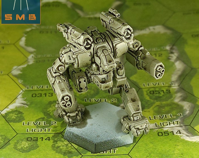 Blood Asp Prime - SirMortimerBombito Sculpt | American Mecha | Compatible with BT and other 6mm Tabletop Wargames