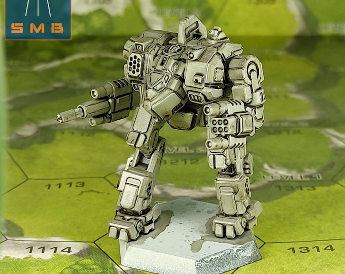 Huntsman (Nobori-nin) V2 - SirMortimerBombito Sculpt | American Mecha | Compatible with BT and other 6mm Tabletop Wargames