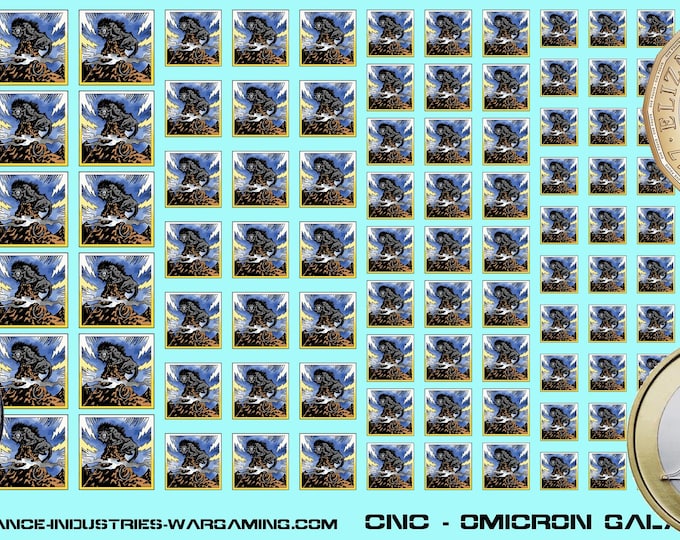 Clan Nova Cat - Omicron Galaxy | Premium Decals for BattleTech / Mechwarrior / Alpha Strike