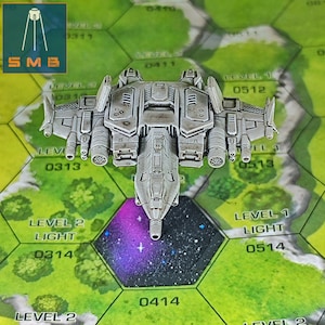 Hydaspes Aerospace Fighter / Sir Mortimer Bombito / American Mecha / Compatible con BT y otros Wargames de mesa de 6 mm