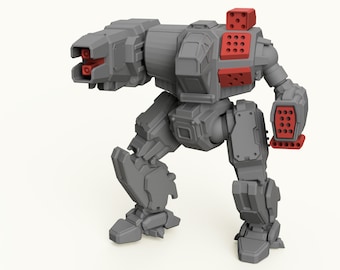 Lao Hu LHU-3M | DIW Exclusive | American Mecha | Compatible with BT and other 6mm Tabletop Wargames