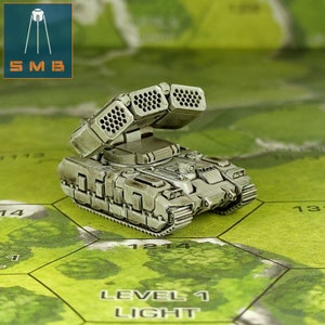 Klassische LRM Tragetasche | SirMortimer Bombito | Amerikanischer Mecha | Kompatibel mit BT und anderen 6 mm Tabletop Wargames