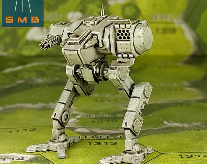 Argus - SirMortimerBombito Sculpt | American Mecha | Compatible with BT and other 6mm Tabletop Wargames