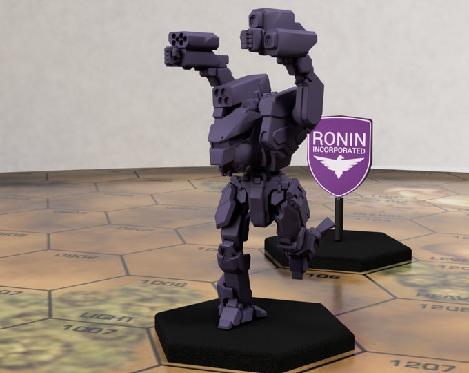Firemoth (Dasher) - Multiple Variants - by Ronin Inc. | American Mecha | Compatible with Battletech