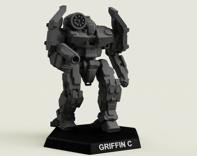 Griffin C  | DIW Exclusive | American Mecha | Compatible with BT and other 6mm Tabletop Wargames