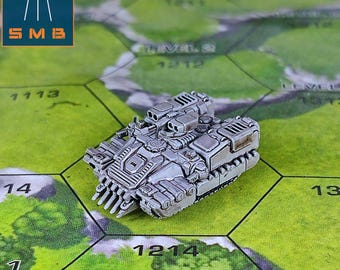 Fury Royal - SirMortimerBombito Sculpt | American Mecha | Compatible with BT and other 6mm Tabletop Wargames