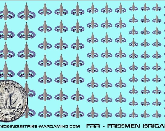 Free Rasalhague Republic - Freemen Brigade | Premium Decals for BattleTech / Mechwarrior / Alpha Strike