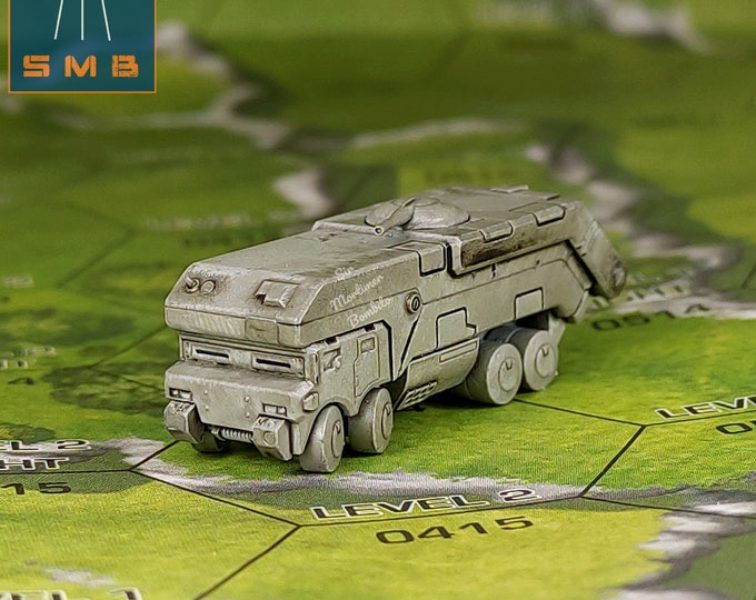 JTruck - SirMortimerBombito Sculpt | Compatible with BT/American Mecha and other tabletop games