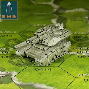 Eurus MBT - Mehrere Varianten | SirMortimer Bombito | Amerikanischer Mecha | Kompatibel mit BT und anderen 6 mm Tabletop Wargames