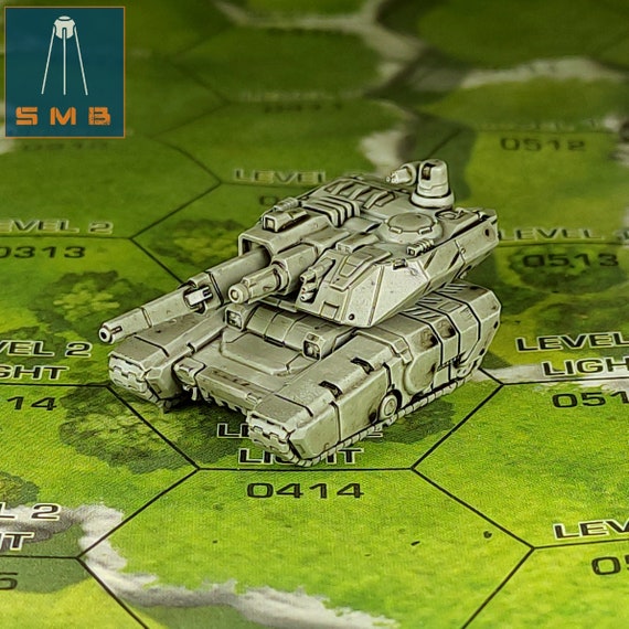 Miniatura Eurus MBT Tank – Veicolo Mech Per Battletech – Scala Non Specificata