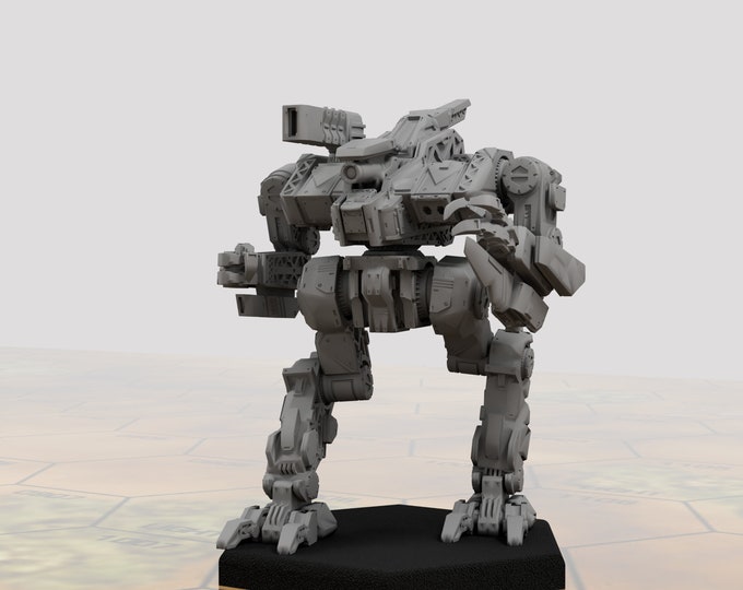 Battletech Miniatures - TRO 3075 - Inner Sphere Mechs MWO Style - 3D Printed on Demand