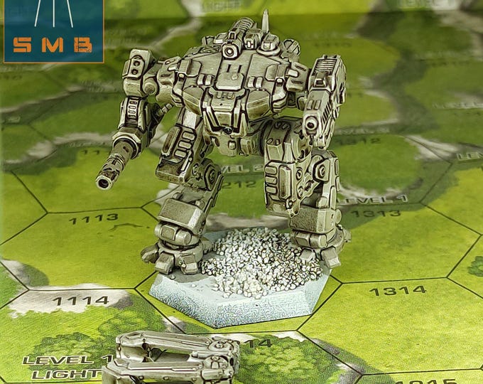 Fiddler Crab (Non Canon) | Sir Mortimer Bombito | BattleTech Miniatures | For Battletech / Alpha Strike / Mechwarrior
