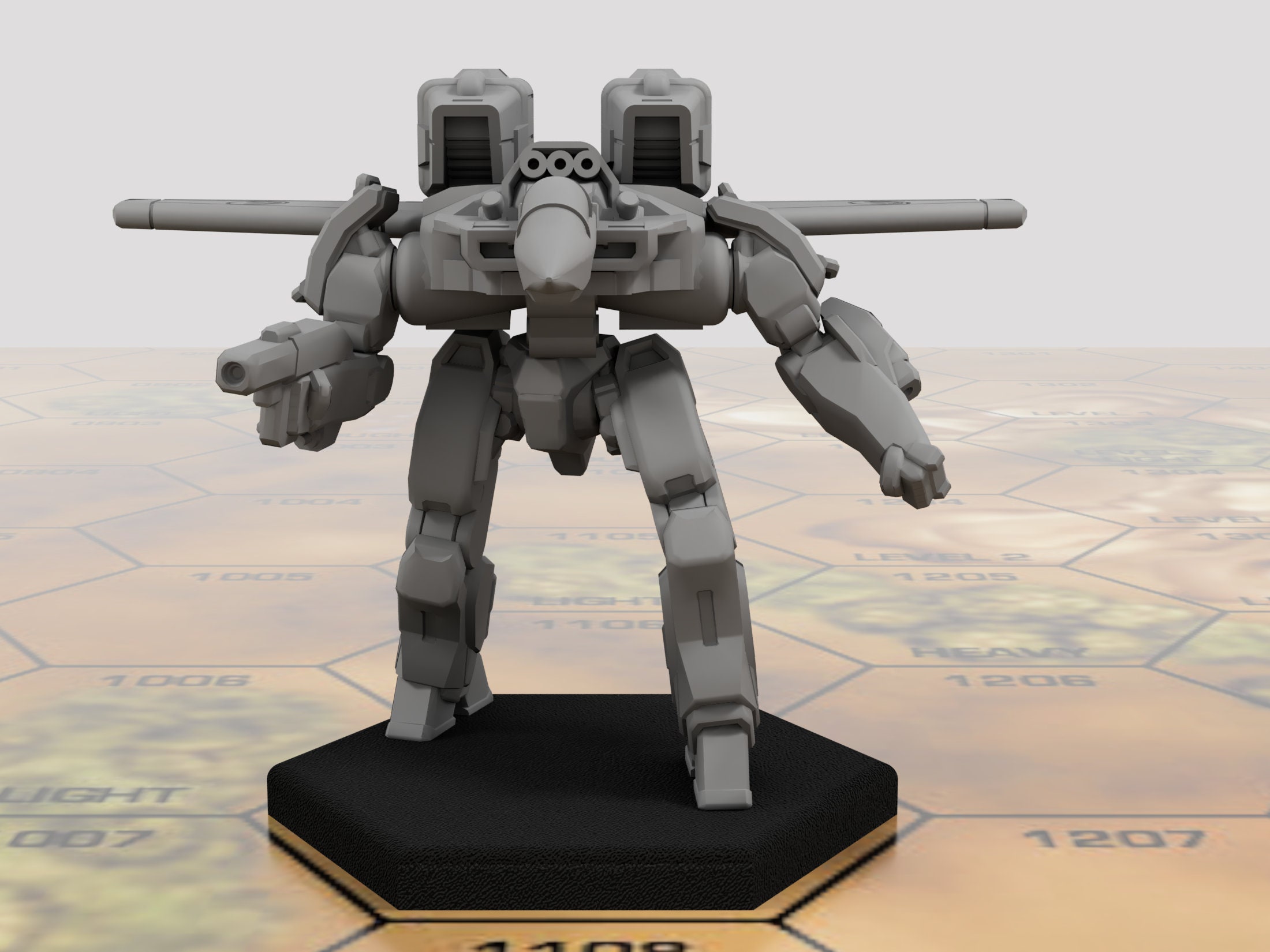 Battletech Miniatures Phoenix Hawk LAM | Etsy Australia