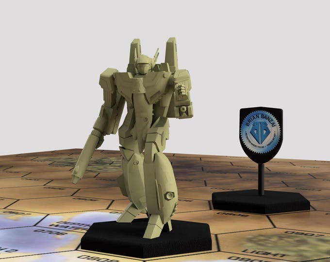 Phoenix Hawk PXH-1 by Brian Banzai | American Mecha | Compatible with BT and other 6mm Tabletop Wargames
