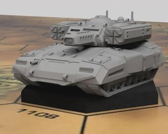 Manticore Heavy Tank | DIW Exclusive | American Mecha | Compatible with BT and other 6mm Tabletop Wargames