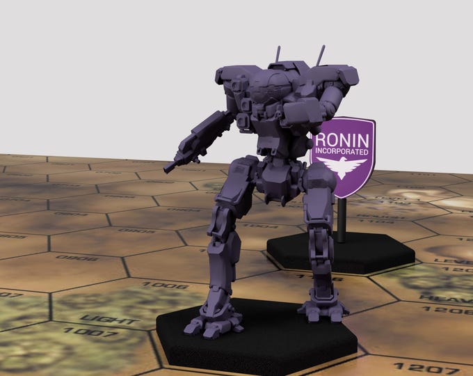 Vulcan VL-5T  - by Ronin Inc. | American Mecha | Compatible with Battletech