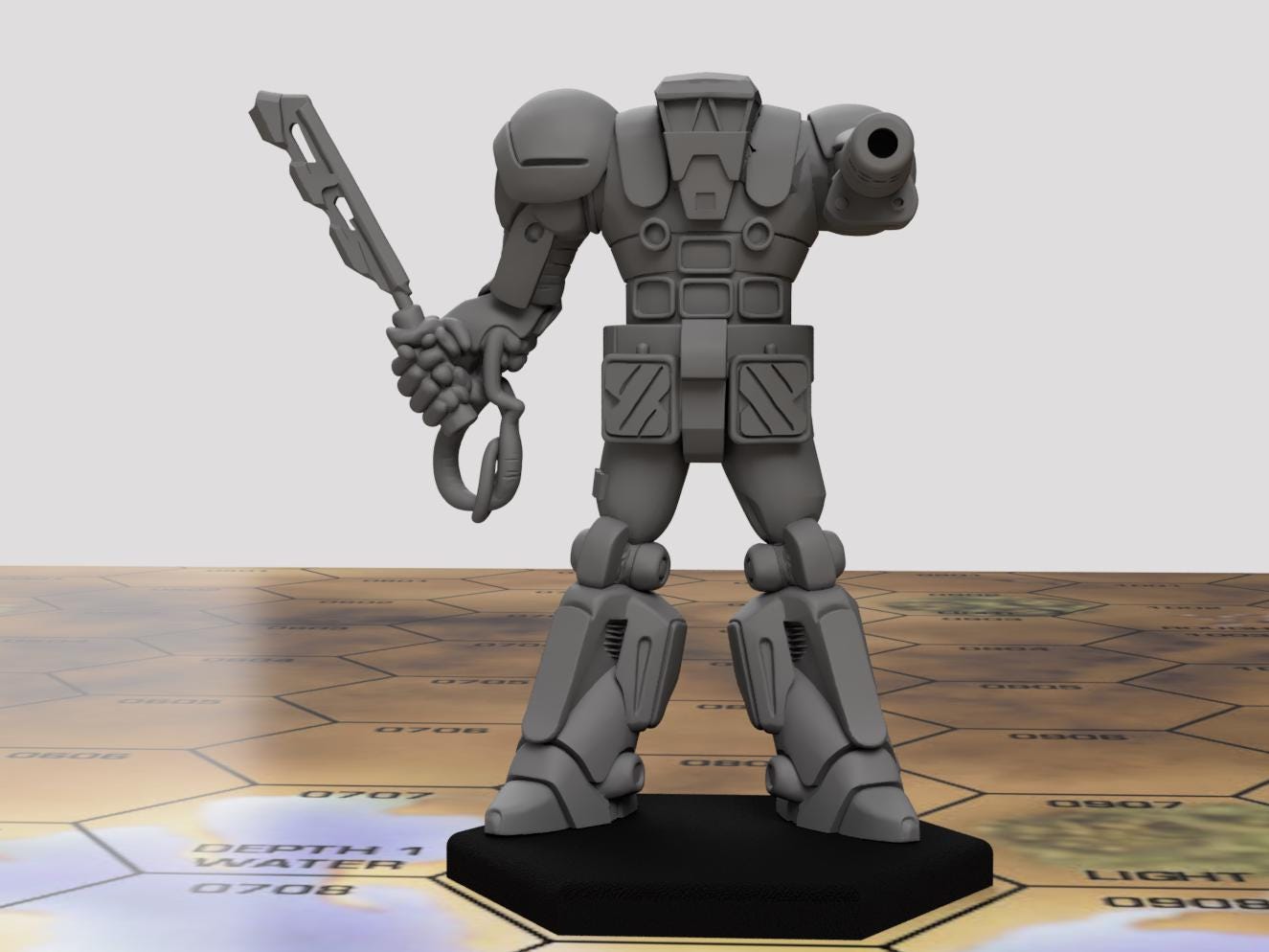 Miniatura ANH-4F Annihilator Per Battletech/Mechwarrior - Modello Resina 3D, Collezione Tabletop