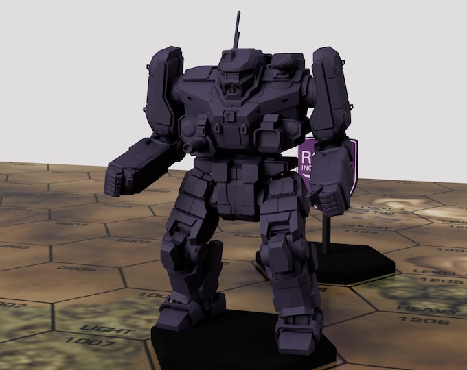 Assassin  - Multiple Variants - by Ronin Inc. | American Mecha | Compatible with Battletech