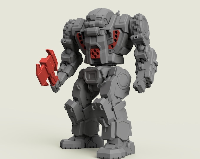 Gargoyle (Man O'War) Alt. Config. K | DIW Exclusive | American Mecha | Compatible with Battletech