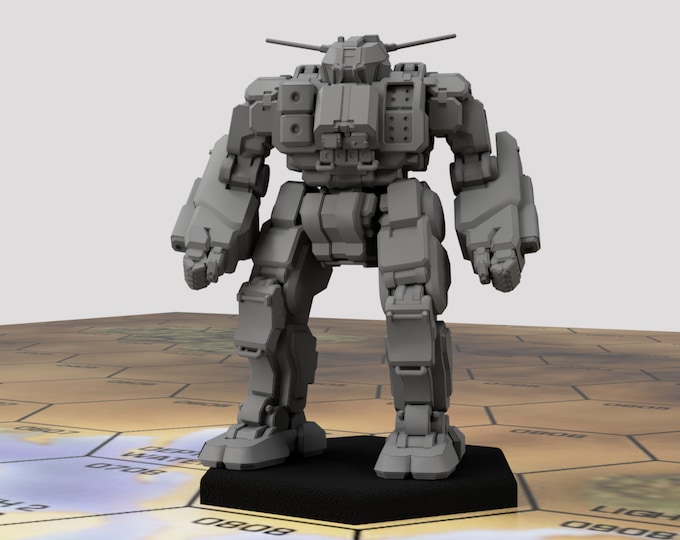 Battletech Miniatures - Quickdraw QKD-4H Special Variant by Syllogy - 3D Printed on Demand