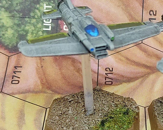 Zero Aerospace Fighter - SirMortimerBombito Sculpt | American Mecha | Compatible with Battletech