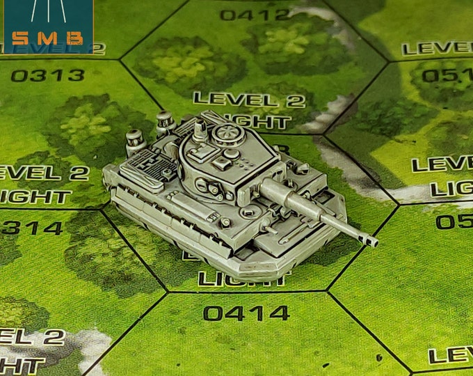 Tiger Hover Tank (Non-Canon) | Sir Mortimer Bombito | BattleTech Miniatures | For Battletech / Alpha Strike / Mechwarrior