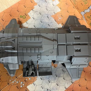 Miniatura BattleTech Clan Broadsword Mapscale Non Dipinta - Stile MW5 - DIW Esclusiva - 4