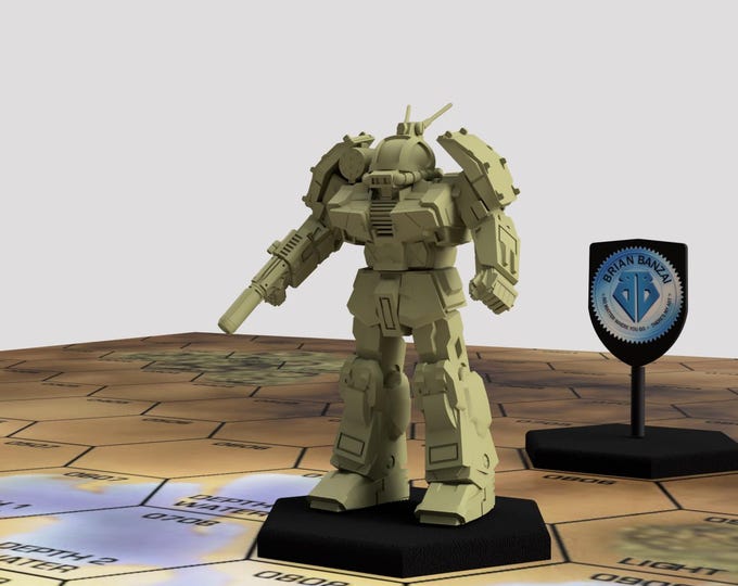 Griffin by Brian Banzai | American Mecha | Compatible with BT and other 6mm Tabletop Wargames