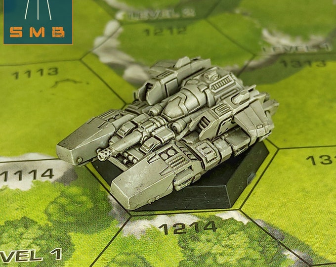 Mamluk Hover Tank - SirMortimerBombito Sculpt | American Mecha | Compatible with BT and other 6mm Tabletop Wargames